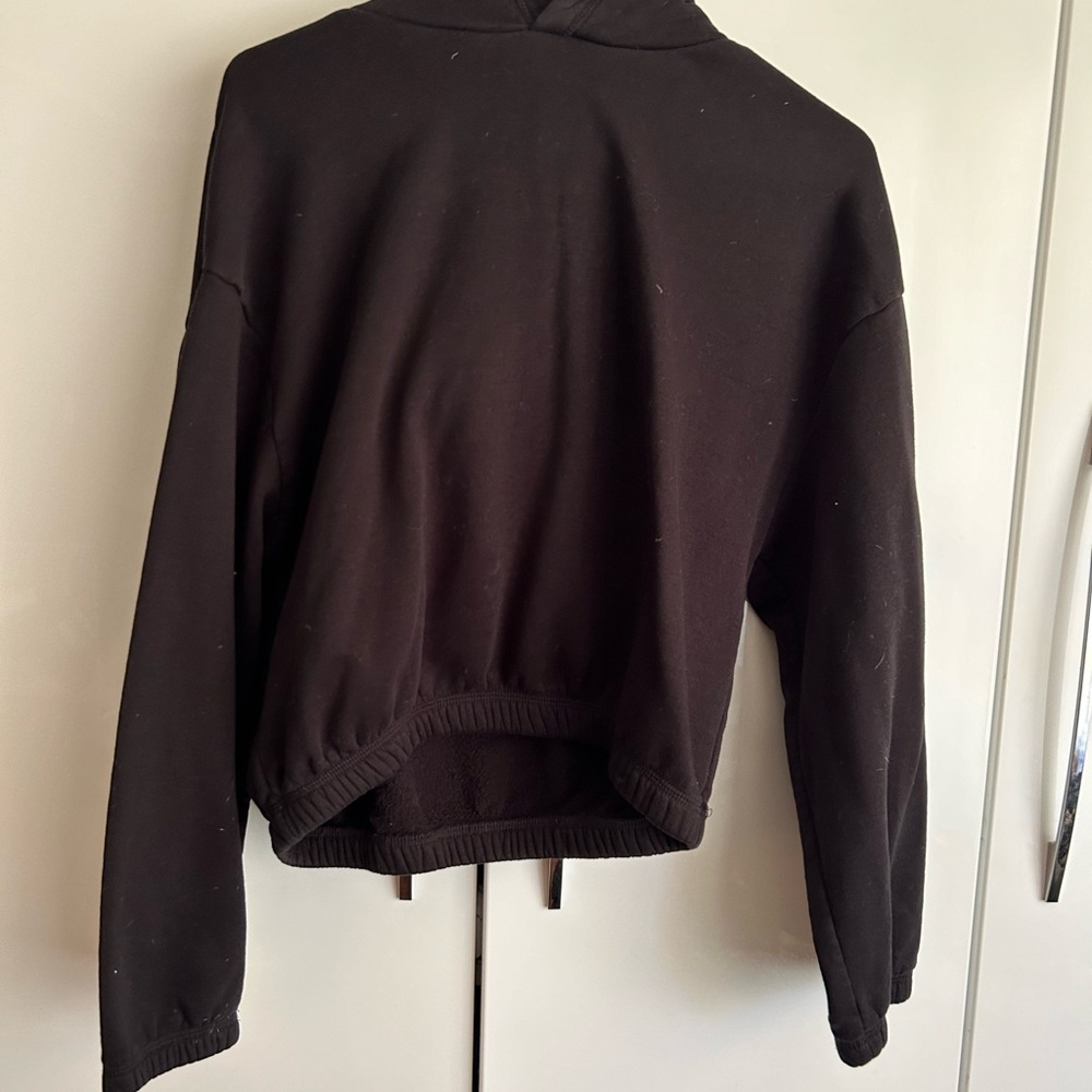 Black hoodie